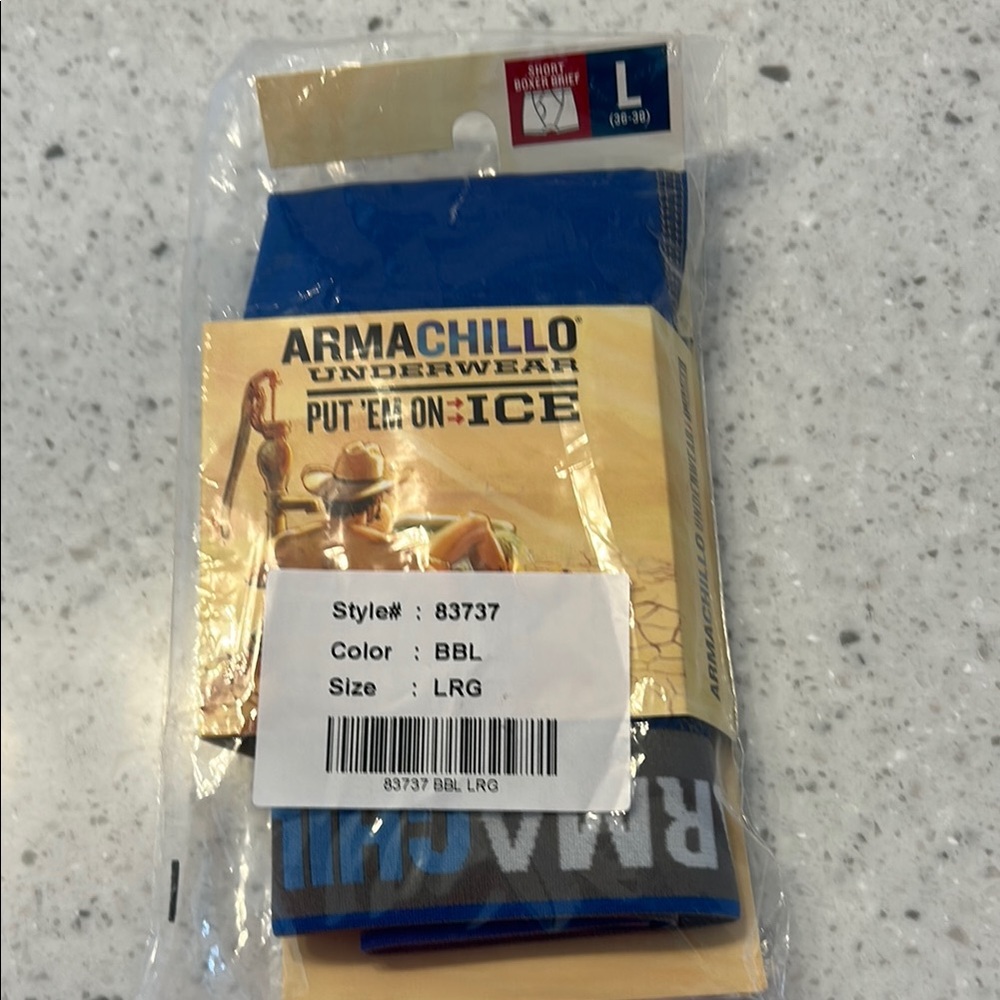 Armachillo Blue Underwear